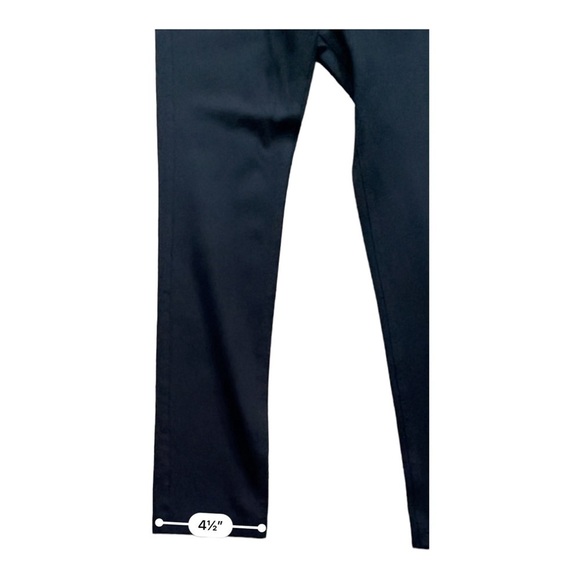 Body C stretchy black leggings/pants 5 pockets design zip/button Women M - Picture 16 of 16